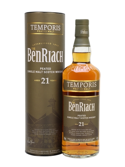 The Benriach Temporis Peated 21 Year Old Single Malt Scotch Whisky