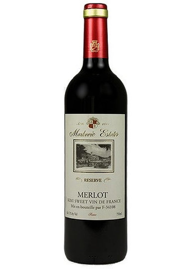 Markovic Estates Reserve Merlot Semi Sweet