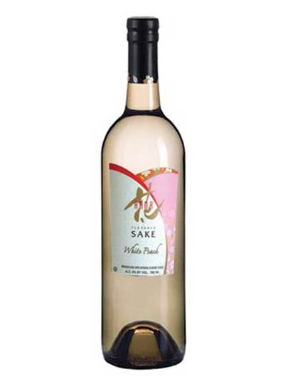 Hana White Peach Sake