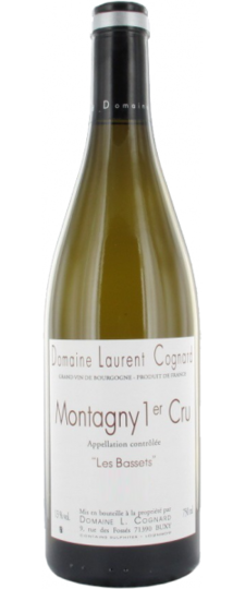 Domaine Laurent Cognard Les Bassets Montagny Premier Cru
