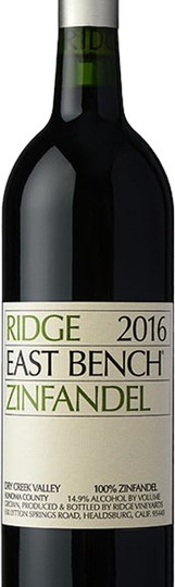Ridge Vineyards East Bench Zinfandel
