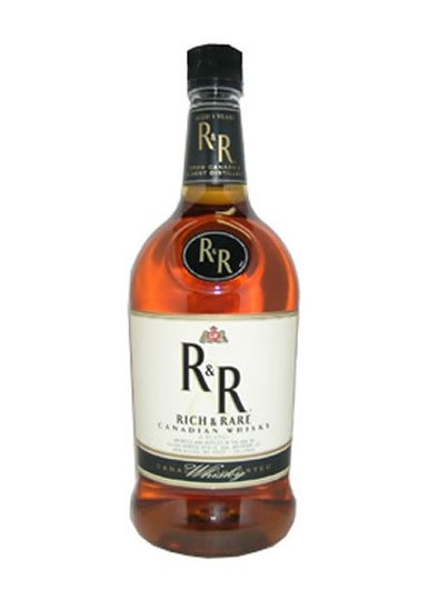 R R Rich Rare Reserve Canadian Whisky