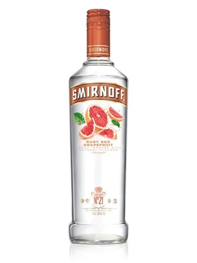 Smirnoff Ruby Red Grapefruit Flavored Vodka
