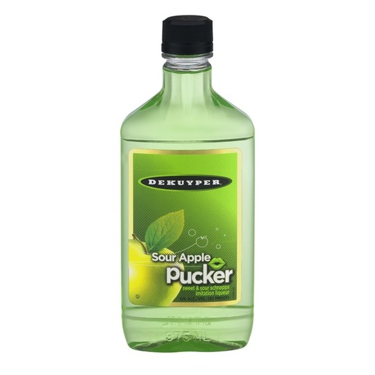 Dekuyper Sour Apple Pucker Schnapps Liqueur