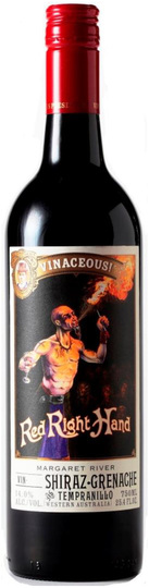 Vinaceous Red Right Hand