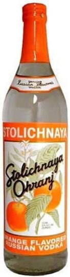 Stolichnaya Stoli Ohranj Orange Vodka