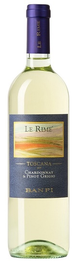 Castello Banfi Le Rime Pinot Grigio Chardonnay Toscana Igt