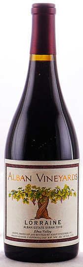 Alban Vineyards Lorraine Estate Syrah