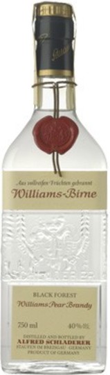 Alfred Schladerer Williams Birne Black Forest Pear Brandy