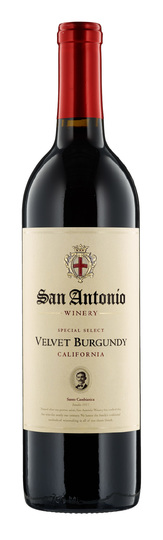 San Antonio Winery Special Select Velvet Burgundy