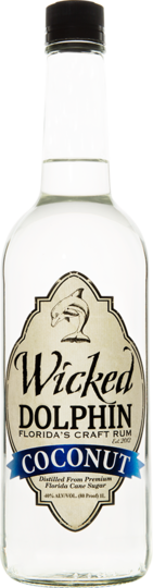 Wicked Dolphin Coconut Flavored Rum