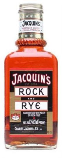 Jacquins Rock Rye Bourbon Whiskey Liqueur