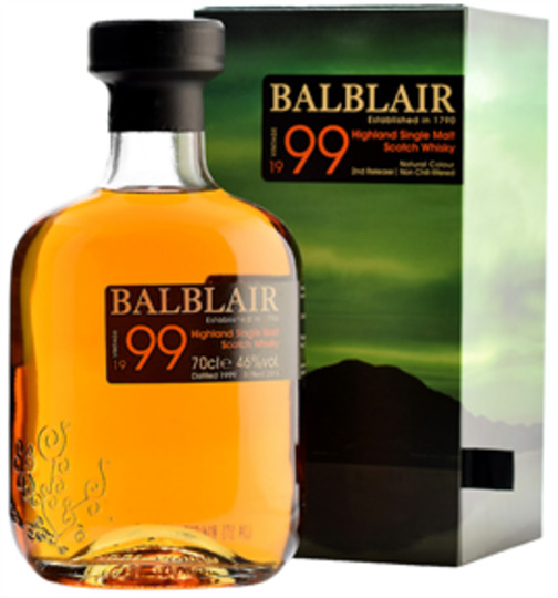 Balblair Vintage Release Single Malt Scotch Whisky