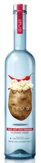 Spud Red Hot Chili Pepper Flavored Vodka