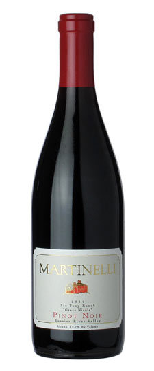 Martinelli Zio Tony Ranch Pinot Noir