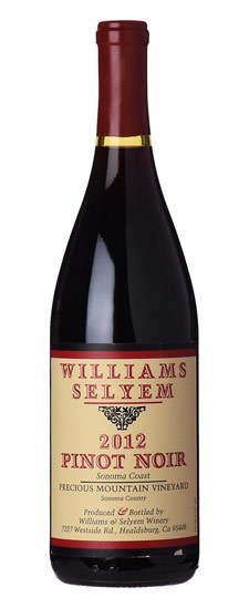 Williams Selyem Precious Mountain Vineyard Pinot Noir