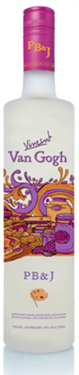 Vincent Van Gogh Pb J Peanut Butter Jelly Vodka