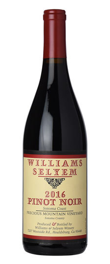 Williams Selyem Precious Mountain Vineyard Pinot Noir