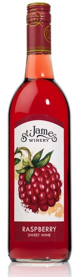 St James Winery Raspberry Wine