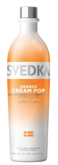 Svedka Orange Cream Pop Vodka