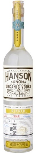 Hanson Of Sonoma Ginger Organic Vodka
