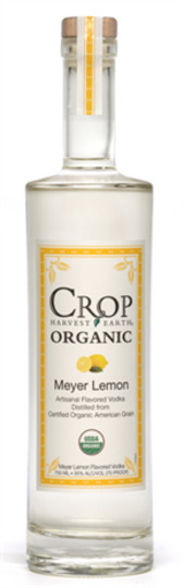 Crop Harvest Earth Organic Meyer Lemon Vodka