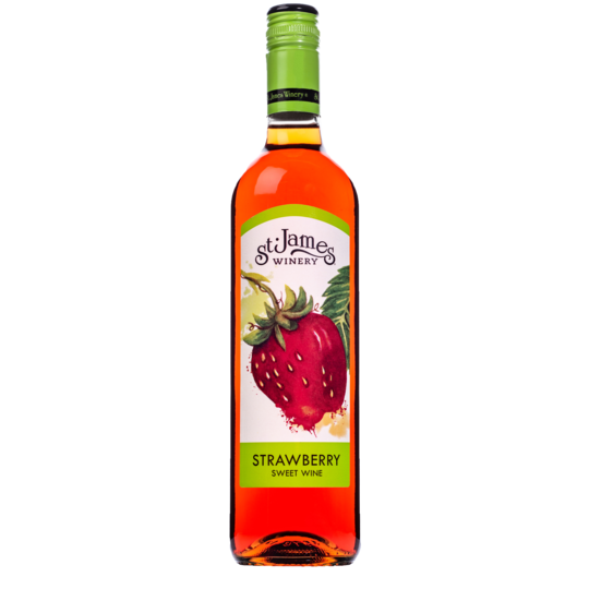 St James Winery Strawberry Sweet Wine