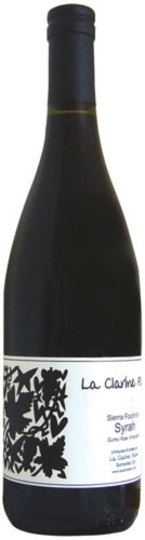 La Clarine Farm Sumu Kaw Vineyard Syrah