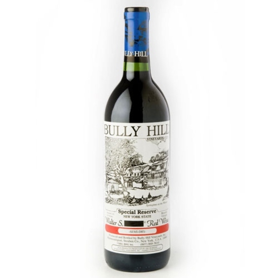 Bully Hill Vineyards Walter S Special Reserve Red