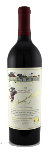 Hartwell Vineyards Sunshine Vineyard Cabernet Sauvignon