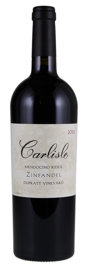Carlisle Dupratt Vineyard Zinfandel