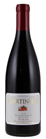 Martinelli Gravel Lens Hop Camp Vineyard Syrah