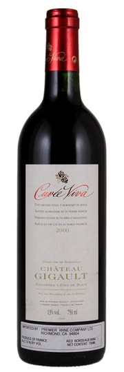 Chateau Gigault Cuvee Viva Cotes De Bordeaux Blaye