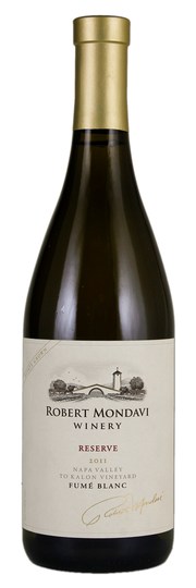 Robert Mondavi Winery To Kalon Vineyard Reserve Fume Blanc