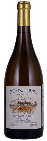 Domaine Huet Vouvray Clos Du Bourg Demi Sec