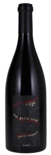 Switchback Ridge Peterson Family Vineyard Petite Sirah