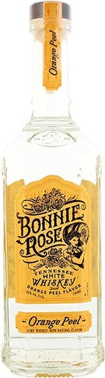 Bonnie Rose Orange Peel Flavor White Whiskey