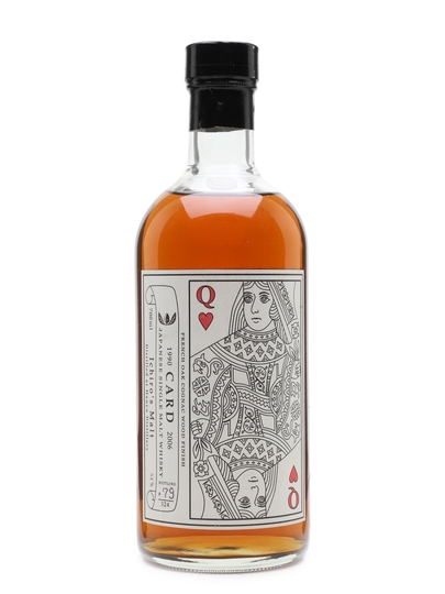 Ichiros Malt Hanyu Queen Of Hearts Card 2nd Edition French Oak Cognac Wood Finish Single Malt