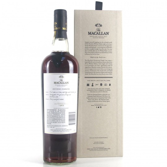 The Macallan Exceptional Single Cask 2017 Esh 5326 06 Single Malt Scotch