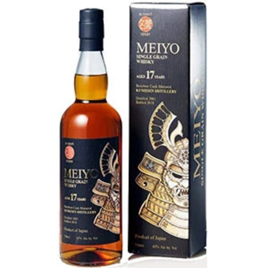 Kumesen Meiyo Single Grain 17 Year Old Cask Matured Japanese Bourbon Whiskey