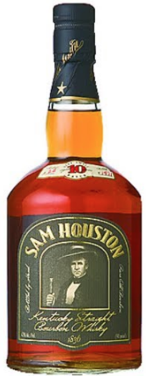 Sam Houston 10 Year Old Small Batch Kentucky Straight Bourbon Whiskey
