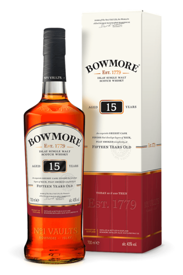 Bowmore 15 Year Old Single Malt Scotch Whisky