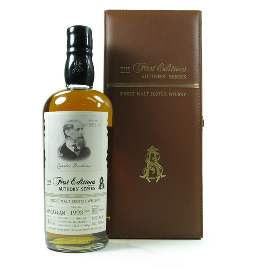 The First Editions Authors Series Macallan Edgar Allan Poe 21 Year Old Single Malt Scotch Whisky
