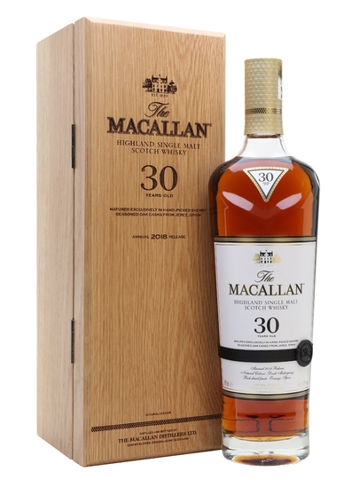 The Macallan 30 Year Old Sherry Oak Single Malt Scotch Whisky