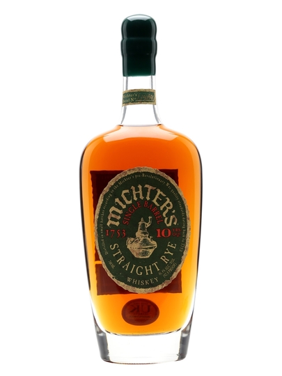 Michters 10 Year Old Single Barrel Straight Rye Whiskey