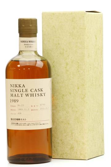 Nikka Miyagikyo 1989 Single Cask Single Malt Whisky
