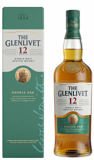 The Glenlivet 12 Year Old Double Oak Single Malt Scotch Whisky