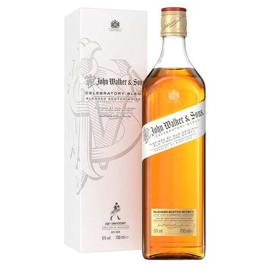 Johnnie Walker John Walker Sons Celebratory Blend Blended Scotch Whisky